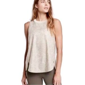 Athleta | Zephyr Tank Top Python Print XS